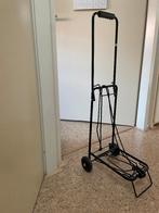 Trolley, lichtgewicht en opvouwbaar, Ophalen, Wieltjes, Zo goed als nieuw, 70 cm of meer