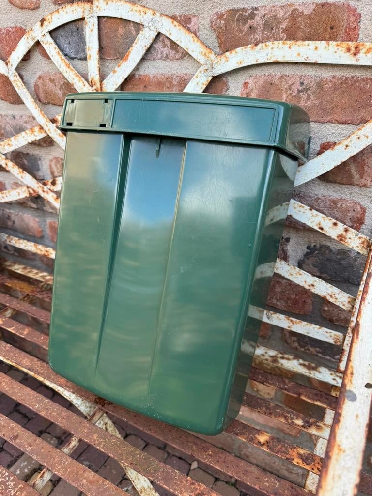 Groene ptt brievenbus,postbus Friso Kramer, Tuin en Terras, Brievenbussen, Ophalen of Verzenden, Zo goed als nieuw, Kunststof