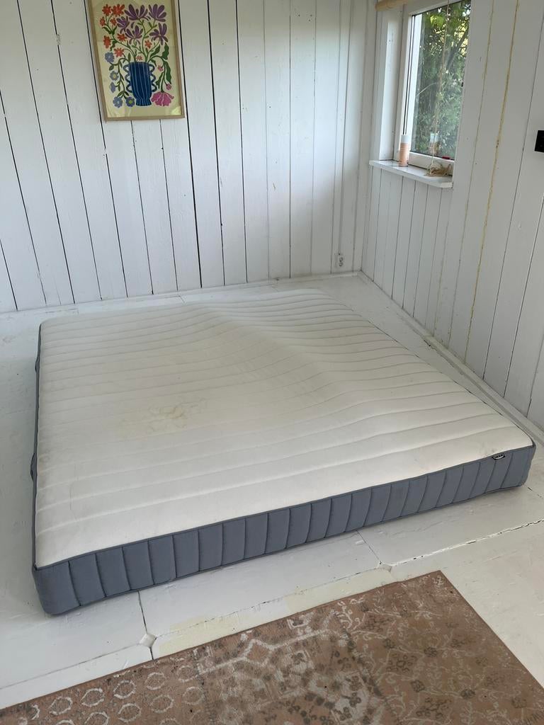 1 jaar oud pocket spring matras IKEA, Huis en Inrichting, Slaapkamer | Matrassen en Bedbodems, Ophalen, Tweepersoons, Zo goed als nieuw