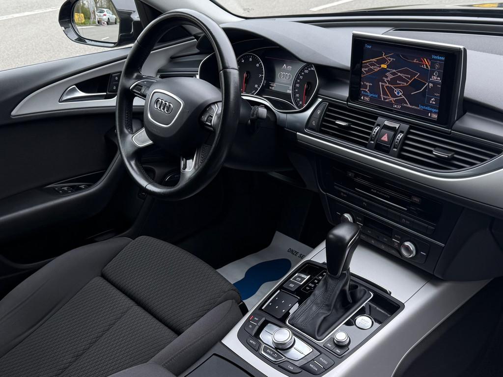 Audi A6 Avant 1.8 TFSI ultra Business Edition - AUTOMAAT - X, Leder en Stof, Zwart, Origineel Nederlands, 1600 kg