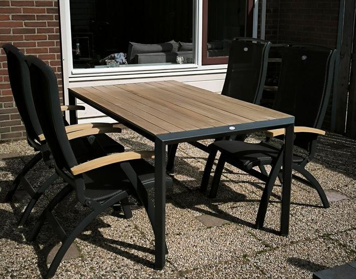 Nette Hartman DaVinci tuinset., Tuin en Terras, Tuinsets en Loungesets, Aluminium, Stoel, Ophalen of Verzenden