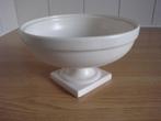 Schaal op voet Flora Keramiek Holland, gestempeld, Ophalen of Verzenden
