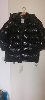 Moncler Maya Zwarte Jas, Moncler, Verzenden, Zwart, Nieuw
