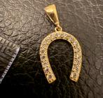 Prachtige 14 karaats gouden hoefijzer hanger, Ophalen of Verzenden, Nieuw, Goud, Goud
