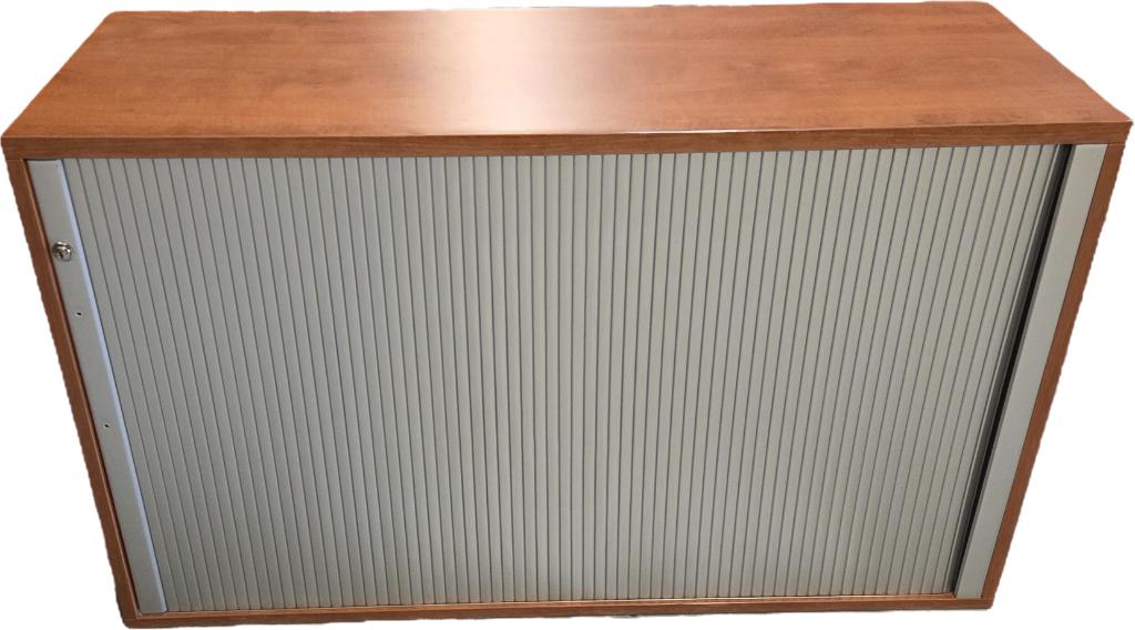 Multiplex Kast met roldeur, Ophalen, Gebruikt, 25 tot 50 cm, Minder dan 100 cm