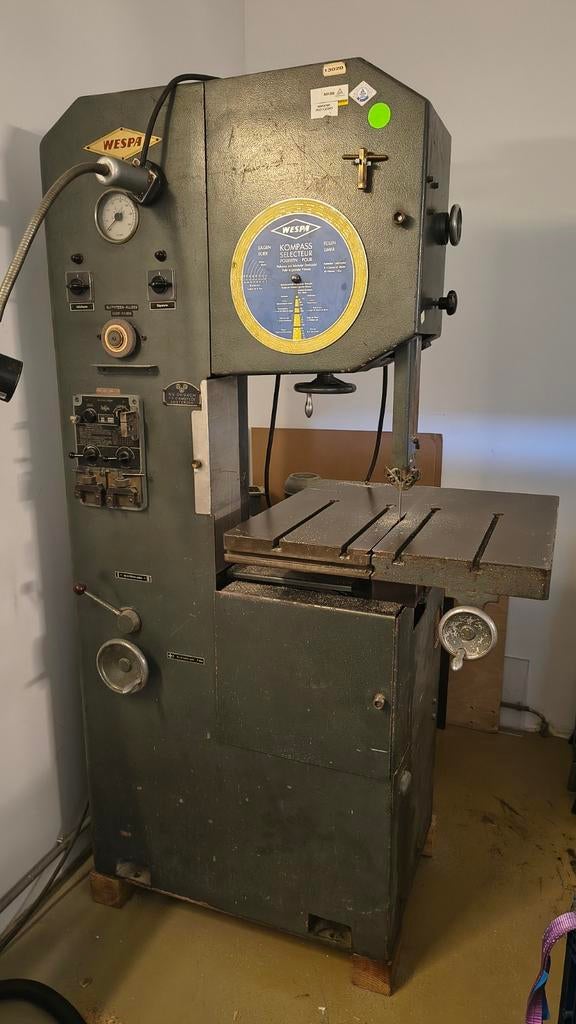 Wespa Kompass Lintzaag - Robuuste Industriële Kwaliteit, Ophalen, Gebruikt, 70 mm of meer, Lintzaag