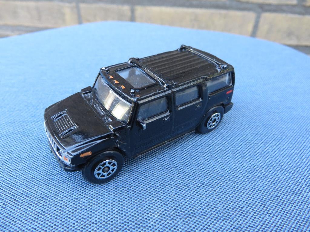 Majorette Hummer Zwart, Ophalen of Verzenden, Gebruikt, Auto