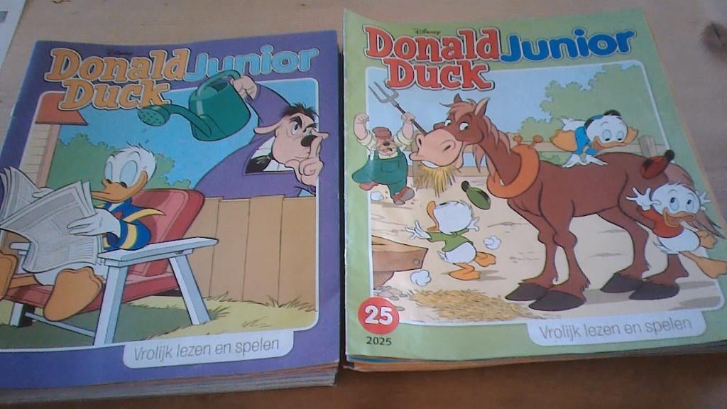 Donald Duck junior, Verzenden, Gelezen