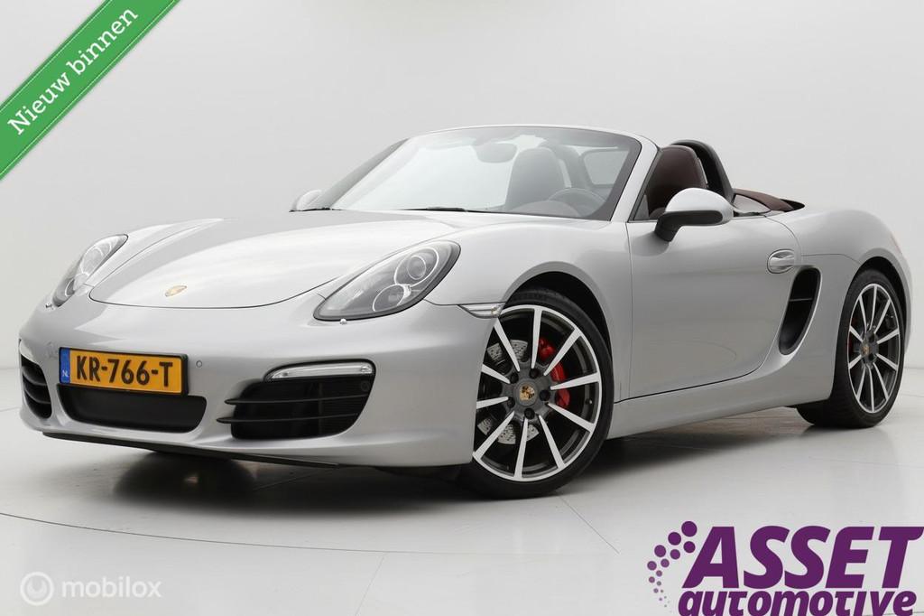 Porsche Boxster S 981 3.4 PDK | PASM | stoelkoeling | Bose, Euro 5, Gebruikt, Cabriolet, Bluetooth