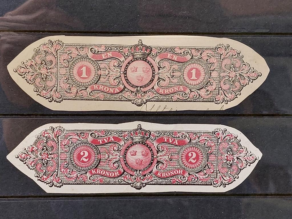 Zweden belastingzegels eigendomsoverdracht jaren '30, Ophalen of Verzenden, Zweden