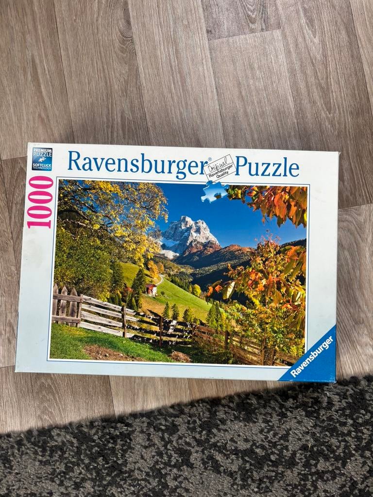 Legpuzzel Ravensburger Italië, Ophalen of Verzenden, 500 t/m 1500 stukjes, Zo goed als nieuw, Legpuzzel