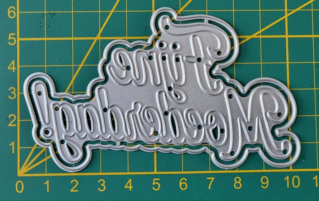 Snijmal  Fijne Moederdag, Ophalen of Verzenden, Nieuw, Overige thema's, Pons of Mal