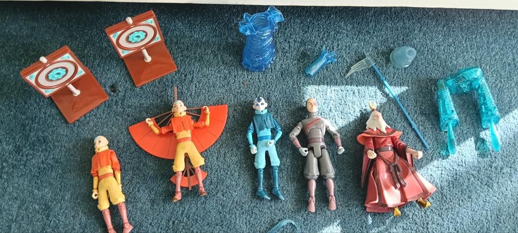 Avatar The Last Airbender actiefiguren Mattel 2005, Ophalen of Verzenden