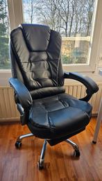 Fijne bureaustoel, Huis en Inrichting, Bureaustoelen, Ophalen, Gebruikt, Zwart, Bureaustoel