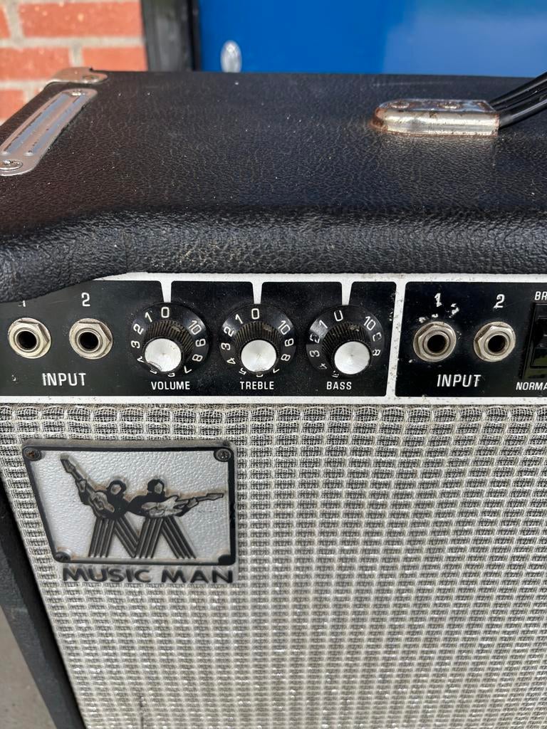 Musicman 210 sixty-five 65w ss/tube amp vintage 80's, Ophalen, Gebruikt, Gitaar, 50 tot 100 watt