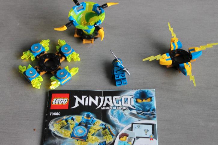 lego Ninajgo. Spinjutzu jay 70660, Kinderen en Baby's, Speelgoed | Duplo en Lego, Zo goed als nieuw, Lego, Complete set, Ophalen of Verzenden