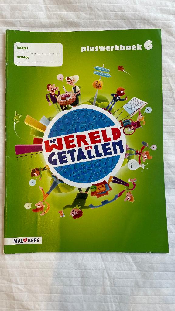 rekenen De wereld in getallen pluswerkboek 6 groep 6 NIEUW, Ophalen of Verzenden, Nieuw, Overige niveaus, Overige vakken
