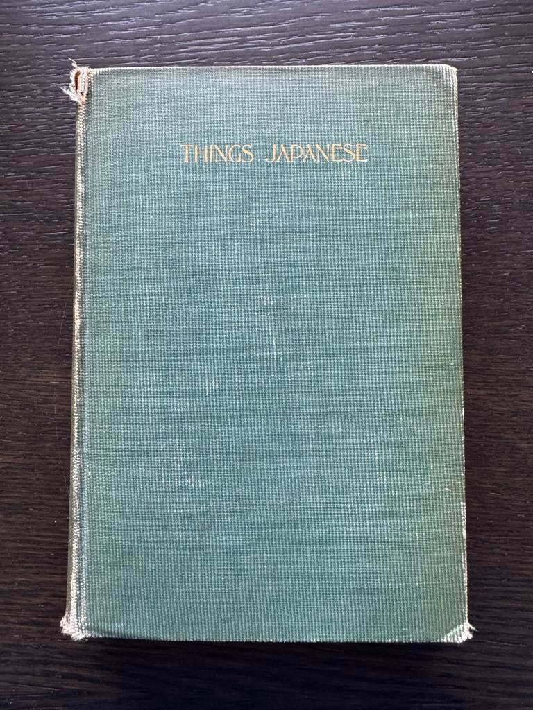 Things Japanese - Basil Hall Chamberlain, Ophalen of Verzenden, Gelezen