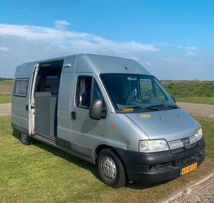 Peugeot Boxer 330L2H2 2.8 HDI AUT 2005 buscamper, Auto's, Bestelauto's, Particulier, ABS, Achteruitrijcamera, Android Auto, Apple Carplay