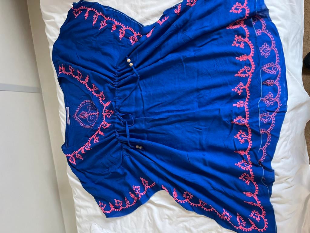 Cobalt blauwe parero, Kleding | Dames, Badmode en Zwemkleding, Ophalen of Verzenden, Zo goed als nieuw, Blauw, Overige typen