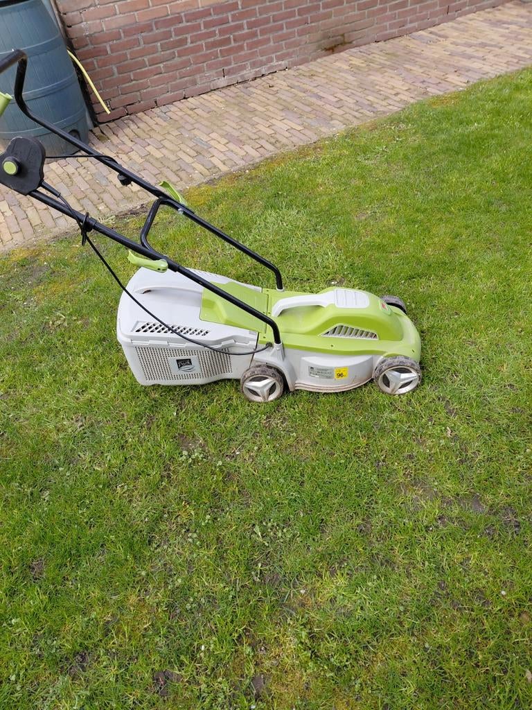 Electriche grasmaaier, Ophalen, Zo goed als nieuw