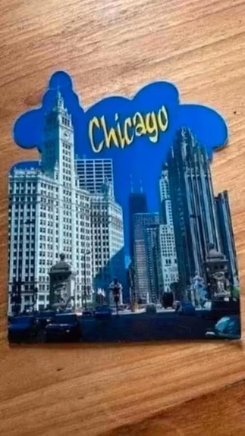 Ansichtkaart Chicago ( Amerika ). Photo: C. Cheong, Ophalen of Verzenden, 1960 tot 1980, Ongelopen, Buiten Europa