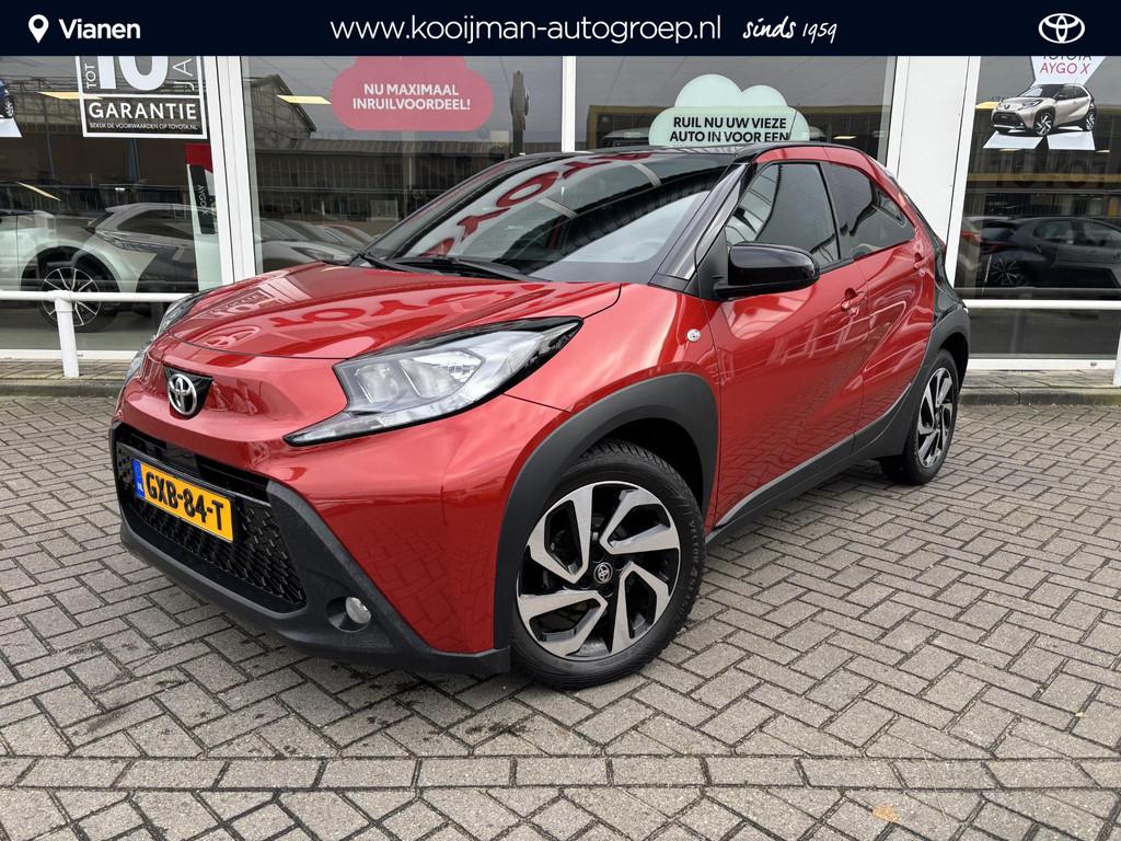 Toyota Aygo X 1.0 VVT-i MT Pulse APPLE CARPLAY/ ANDROID AUTO, Auto's, Toyota, Stof, Gebruikt, Euro 6, 3 cilinders