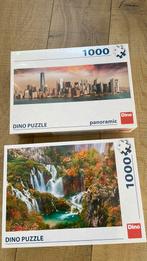 2 x puzzel 1000 stukjes nieuw!, Ophalen of Verzenden, 500 t/m 1500 stukjes, Nieuw