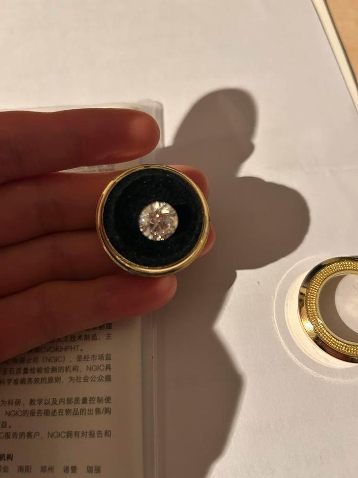 Lab diamant van 3.103cr., Sieraden, Tassen en Uiterlijk, Edelstenen, Zo goed als nieuw, Ophalen of Verzenden