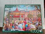 Falcon puzzel The Bandstand 1000st, Ophalen of Verzenden, 500 t/m 1500 stukjes, Gebruikt, Legpuzzel