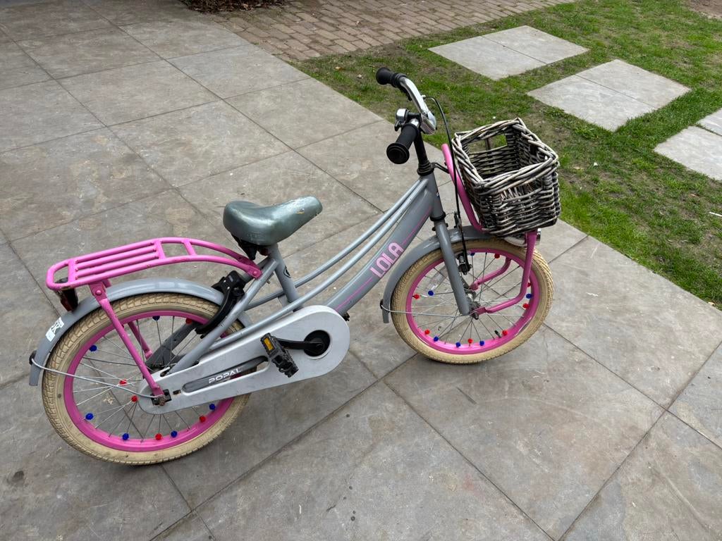 Meisjes fiets, Ophalen, Gebruikt, 16 tot 20 inch