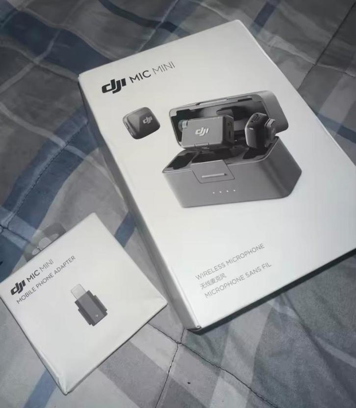 Nieuwe DJI Mic Mini Draadloze Microfoon Set, Muziek en Instrumenten, Microfoons, Nieuw, Overige typen, Draadloos, Ophalen of Verzenden