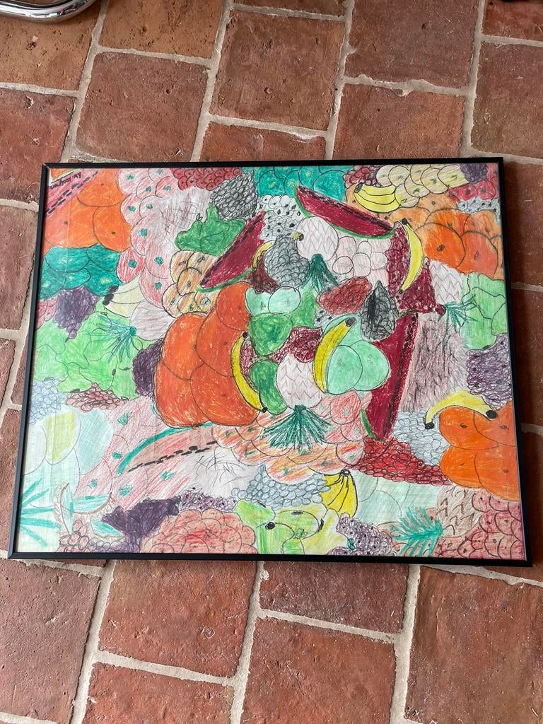 Grote fotolijst 60x50cm, Ophalen of Verzenden, Gebruikt