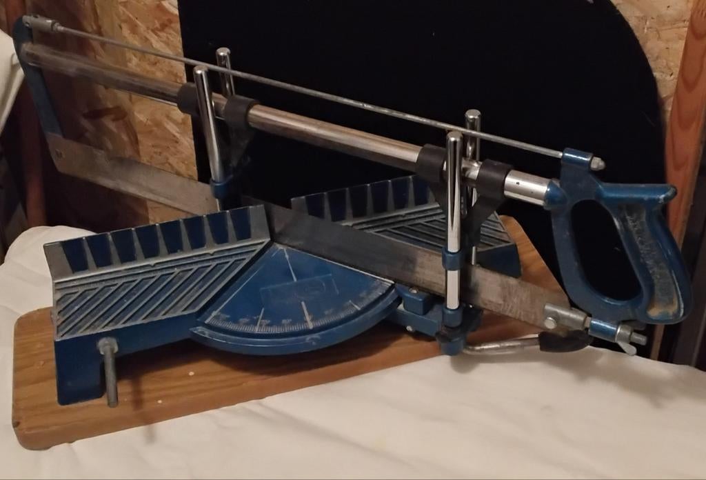 Verstekzaag, Doe-het-zelf en Verbouw, Gereedschap | Zaagmachines, Ophalen, Gebruikt, Afkortzaag, 30 tot 70 mm