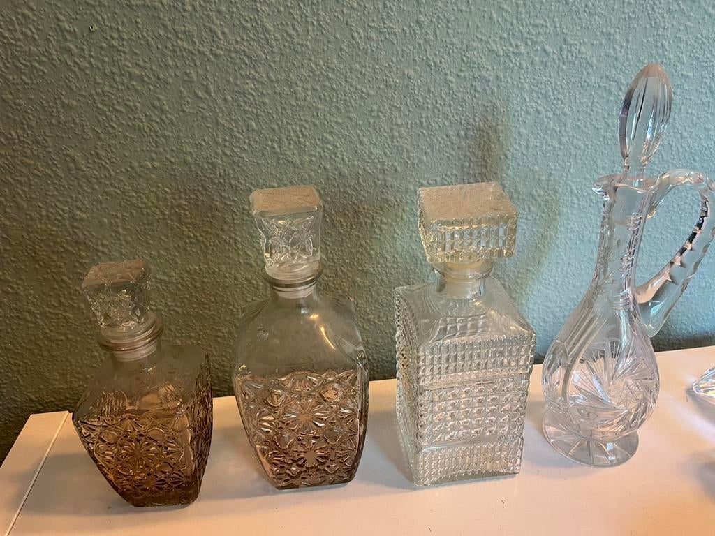 Glazen karaffen, Antiek en Kunst, Ophalen