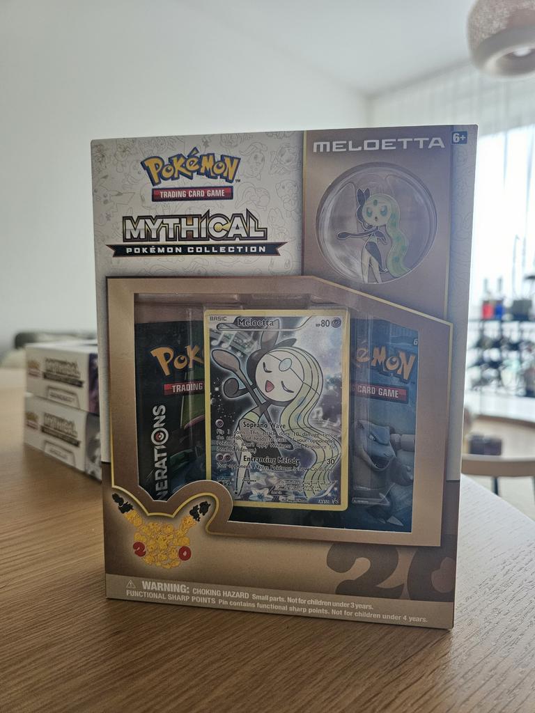 Mythical Pokemon Collection: Meloetta (Sealed), Ophalen of Verzenden, Nieuw, Boosterbox, Foil