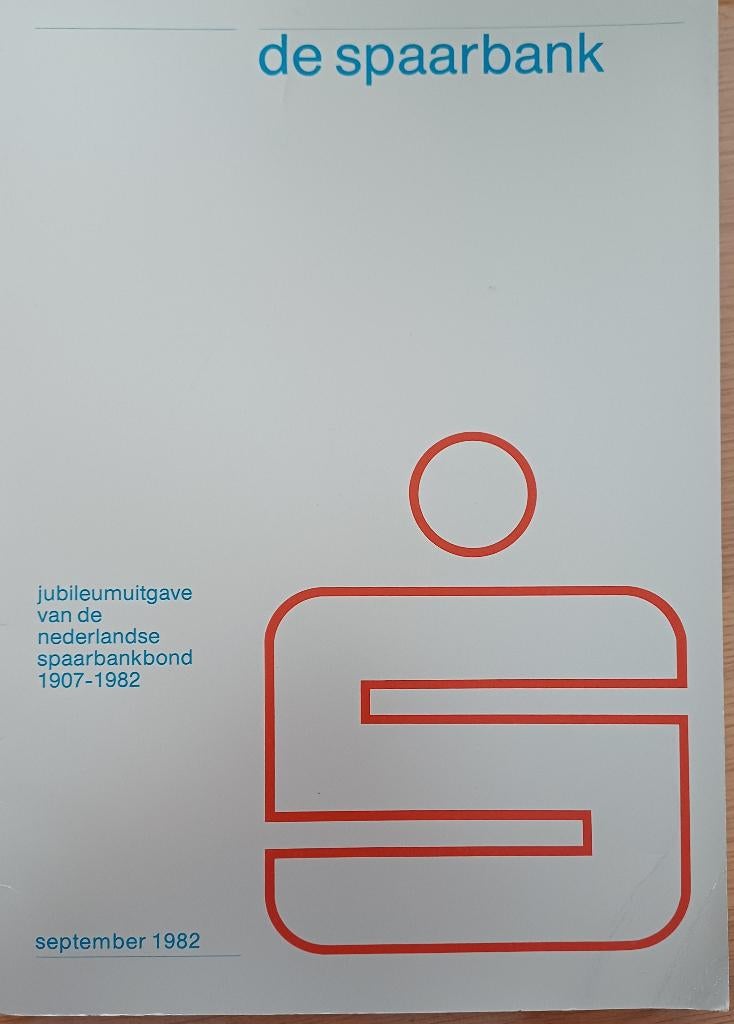 KORTING! De spaarbank - jubileumuitgave 1907-1982, Ophalen of Verzenden, 20e eeuw of later, Zo goed als nieuw