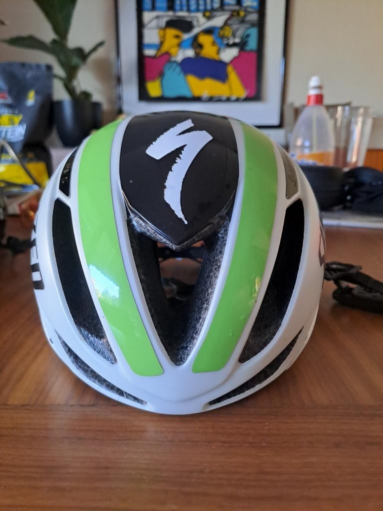 Specialized S-Works Evade 2 AG Insurance koershelm, Ophalen of Verzenden, Tweedehands, Integraalhelm, Overige merken