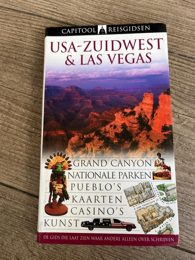 Capitool Reisgidsen USA-Zuidwest & Las Vegas, Gelezen, Capitool, Ophalen of Verzenden, Reisgids of -boek