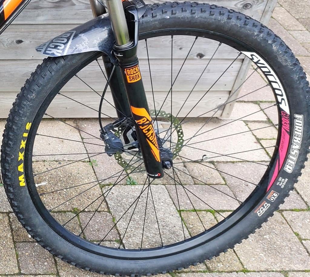 Syncros 29" QR voorwiel, Fietsen en Brommers, Fietsonderdelen, Ophalen, Gebruikt, Band, Aluminium
