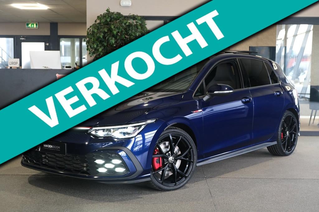Volkswagen Golf 8 2.0 TSI GTI DSG 245PK Pano Cam Led ACC Tre, Auto's, Volkswagen, 730 kg, Gebruikt, 4 cilinders, 1984 cc