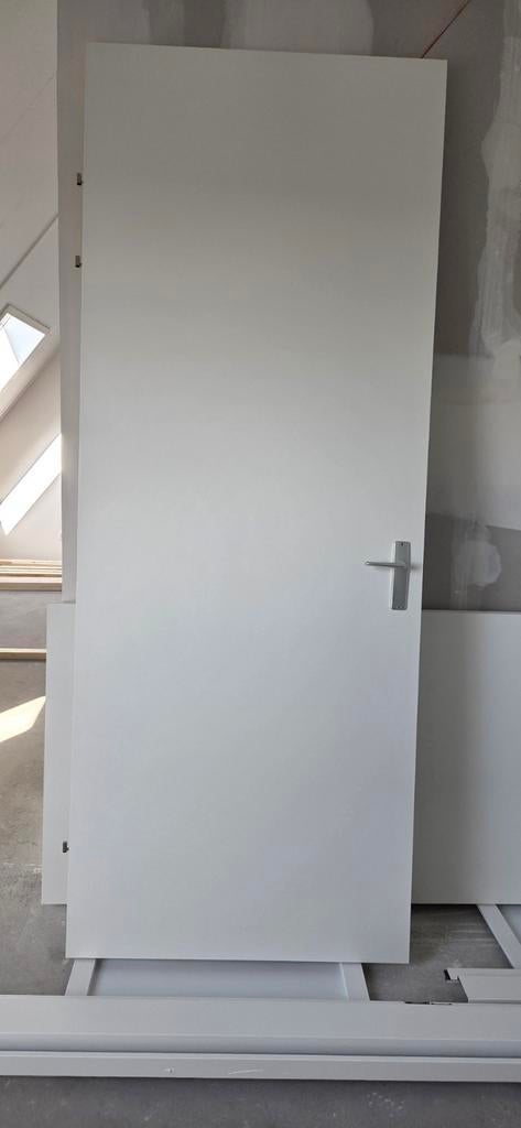 Binnendeur opdek 83x230 berkvens wit, Doe-het-zelf en Verbouw, Ophalen, 80 tot 100 cm, 215 cm of meer, Binnendeur