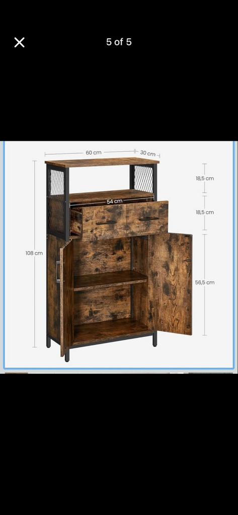 Vasagle kast - Nieuw, maar niet naar wens, Ophalen of Verzenden, Nieuw