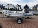 Rib met trailer 15pk takt 1499,-, Watersport en Boten, Ophalen, 10 tot 30 pk, Gebruikt, 6 tot 9 meter