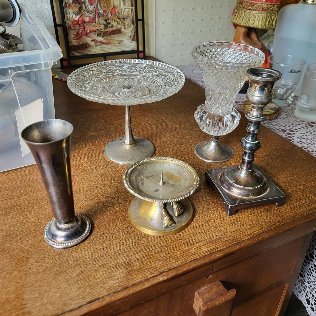 Curiosa zilverkleurig of zilver?, Antiek en Kunst, Ophalen of Verzenden