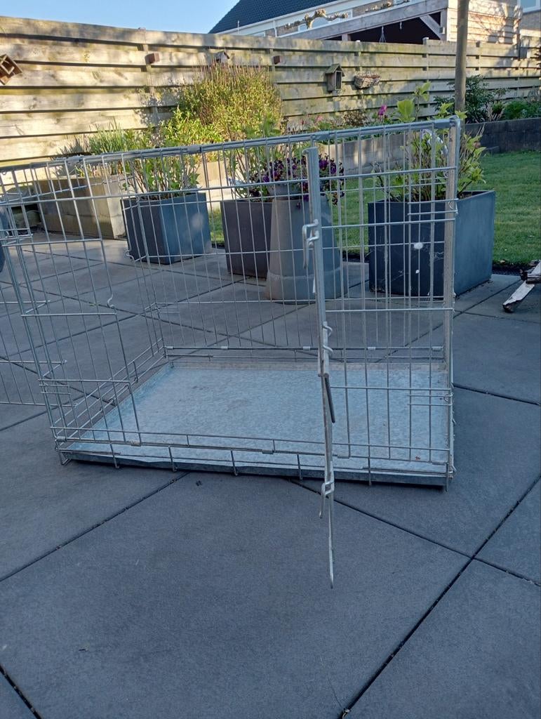 Hondenbench, Ophalen of Verzenden, Zo goed als nieuw, 75 tot 110 cm, Minder dan 65 cm