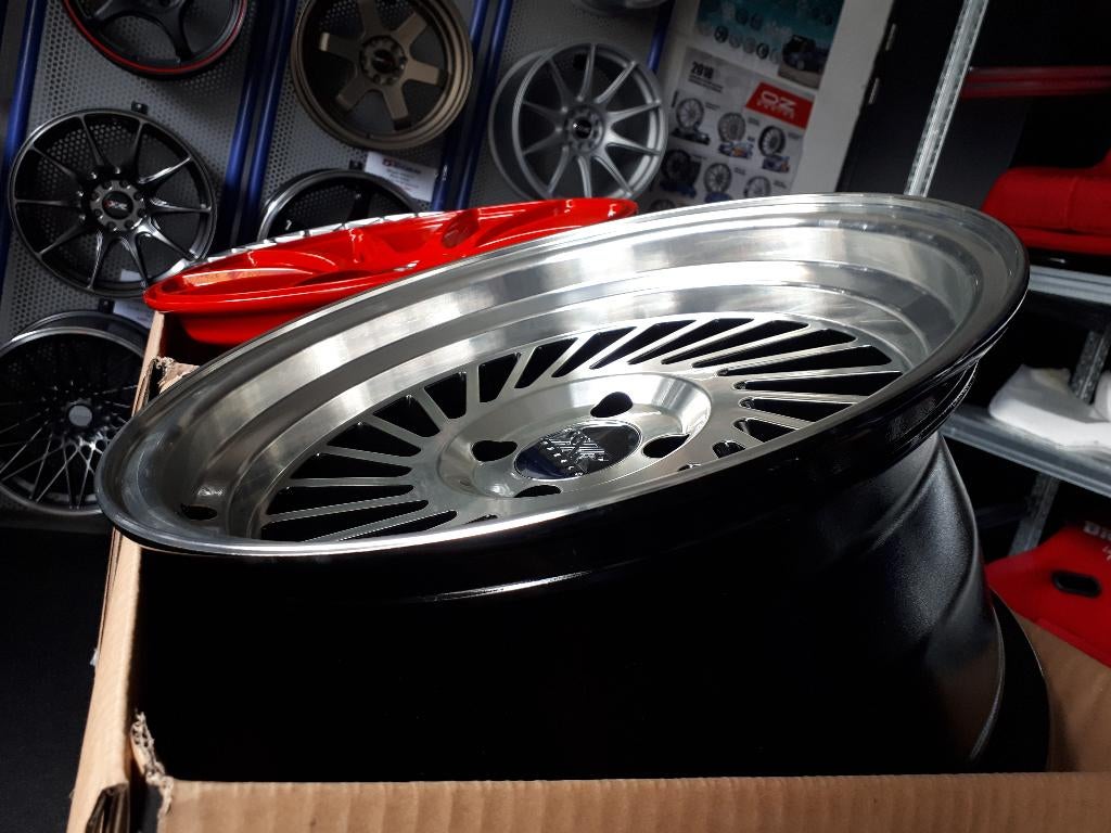 XXR 005 Machined Silver 15 x 8.0J ET0 4x100, Ophalen of Verzenden