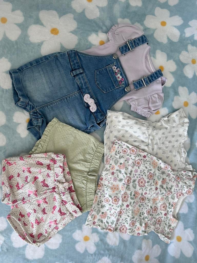 Lente zomer kledingpakket meisje maat 74, Ophalen, Zo goed als nieuw, Meisje
