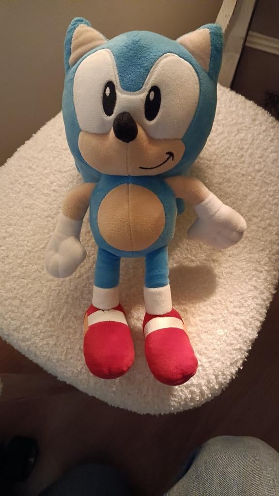 Originele Sonic knuffel, Kinderen en Baby's, Speelgoed | Knuffels en Pluche, Ophalen of Verzenden, Overige typen