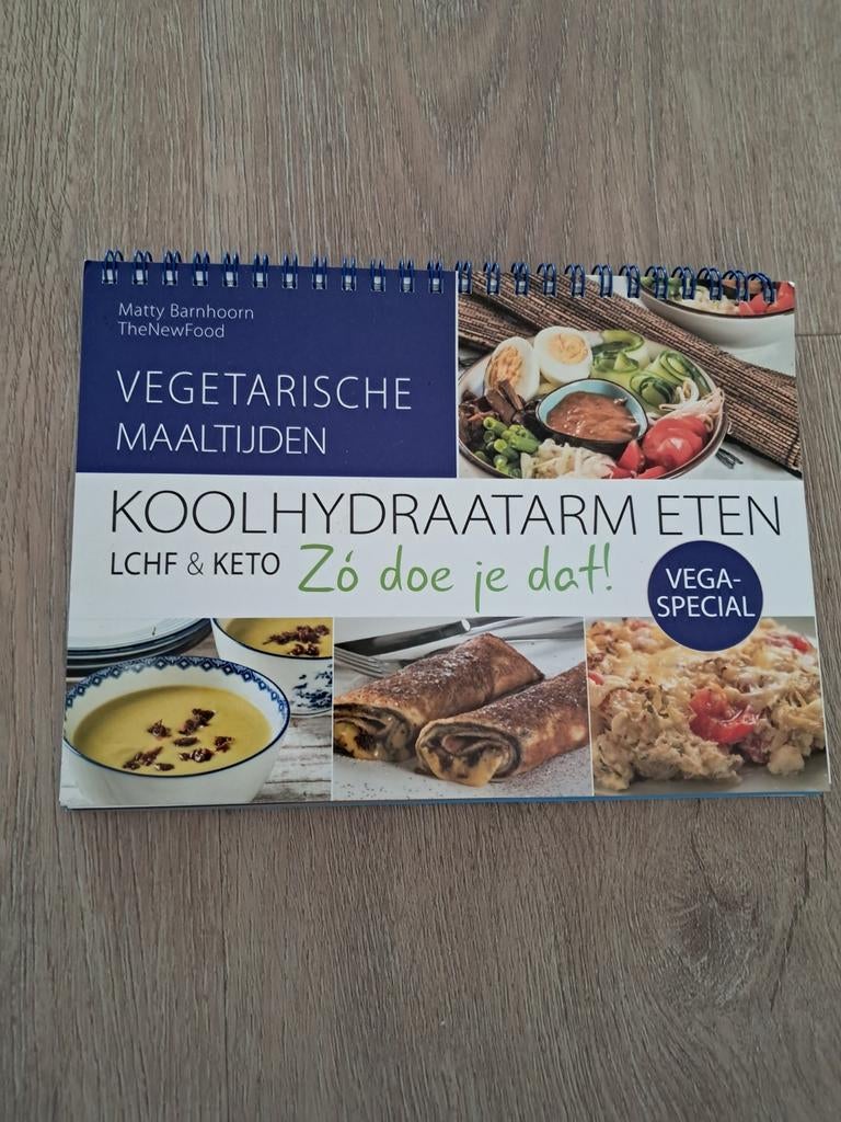 Vegetarische Koolhydraatarme Maaltijden - Vega Special, Hoofdgerechten, Gezond koken, Ophalen of Verzenden, Zo goed als nieuw